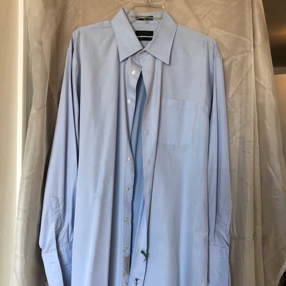 John D. Nordstrom Men’s Dress Shirt, French Cuffs - Picture 1 of 8